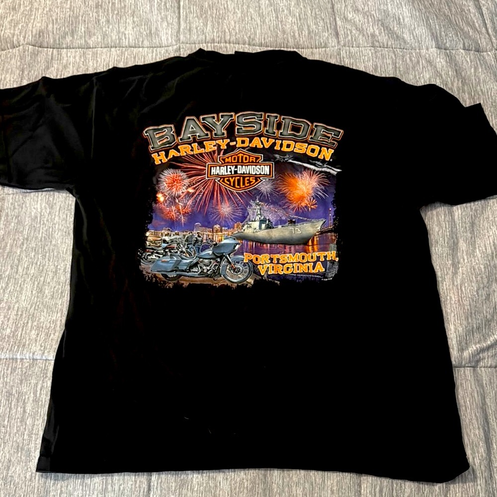 Harley-Davidson Black Graphic T-Shirt